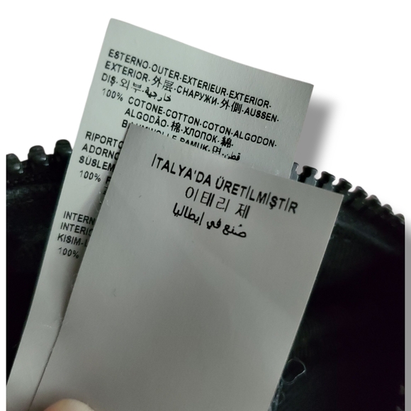 VERSACE Beverly Palm Miami Black Belt Bag with Vibrant Graphic Waist Sling Bag - Picture 16 of 17